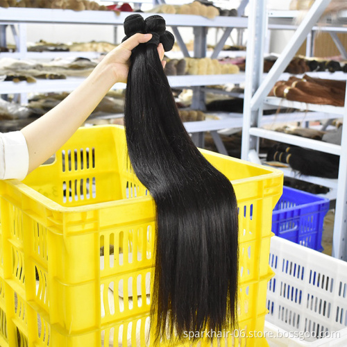 China Vendor Wholesale 10a Grade Body Wave Brazilian Virgin Human Hair Extensions 32 34 36 38 40 Inch Hair Bundles With Closure